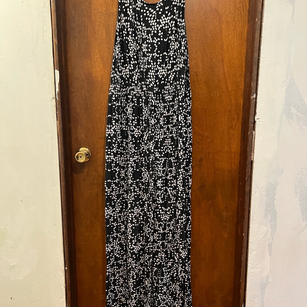 Lane Bryant Black and White Maxi Dress - Picture 4 of 4